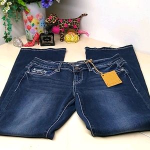 NWT Project Indigo Slim Bootcut Designer Jeans